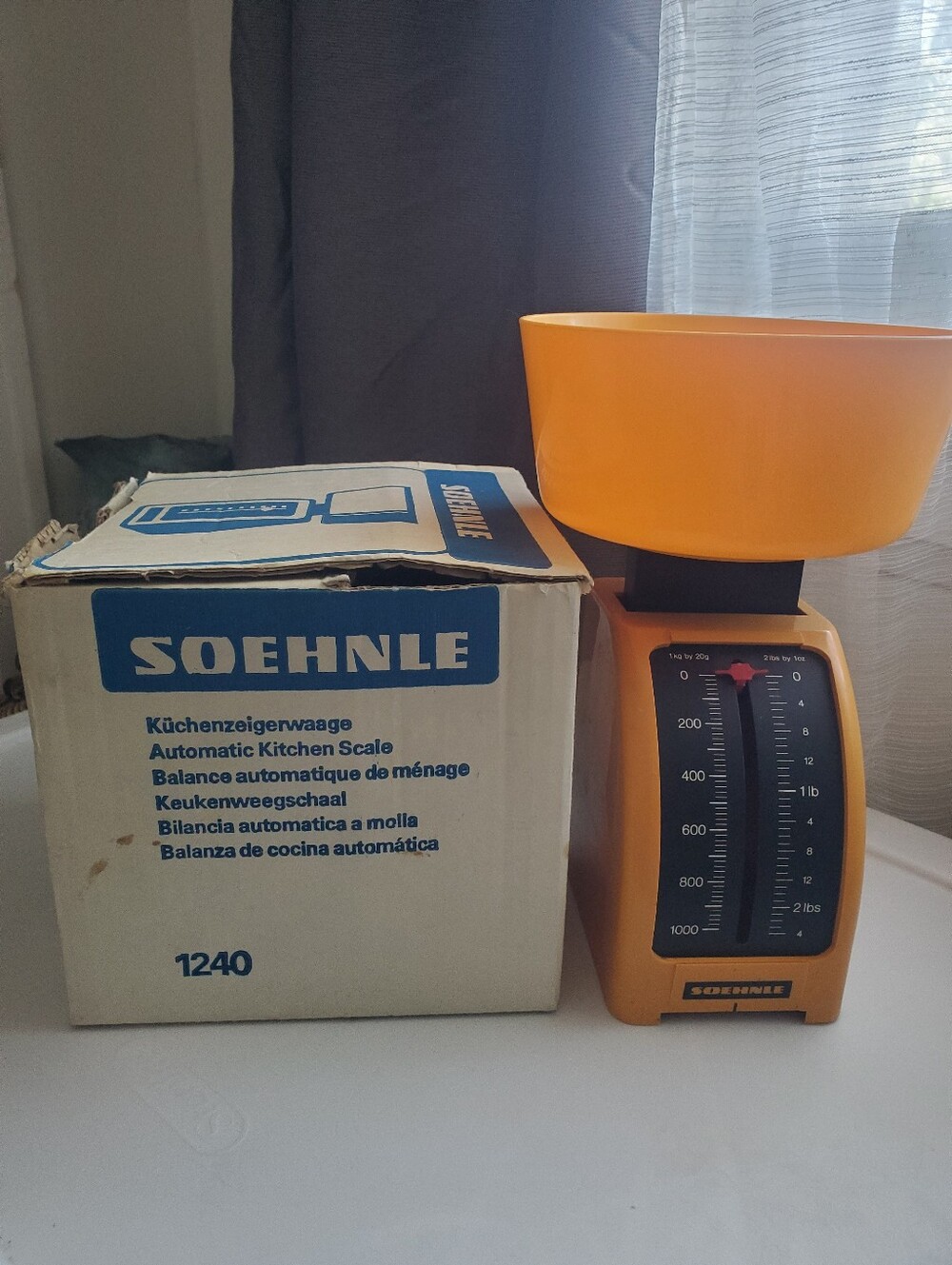 Vintage 1970s Soehnle Automatic Kitchen Scale (Model 1240)Germany - Picture 2 of 10